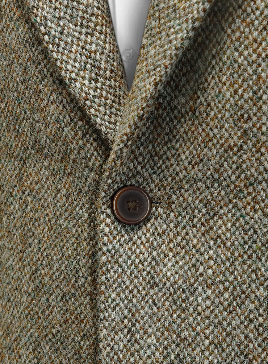 Harris Tweed Barley Brown Jacket - StudioSuits