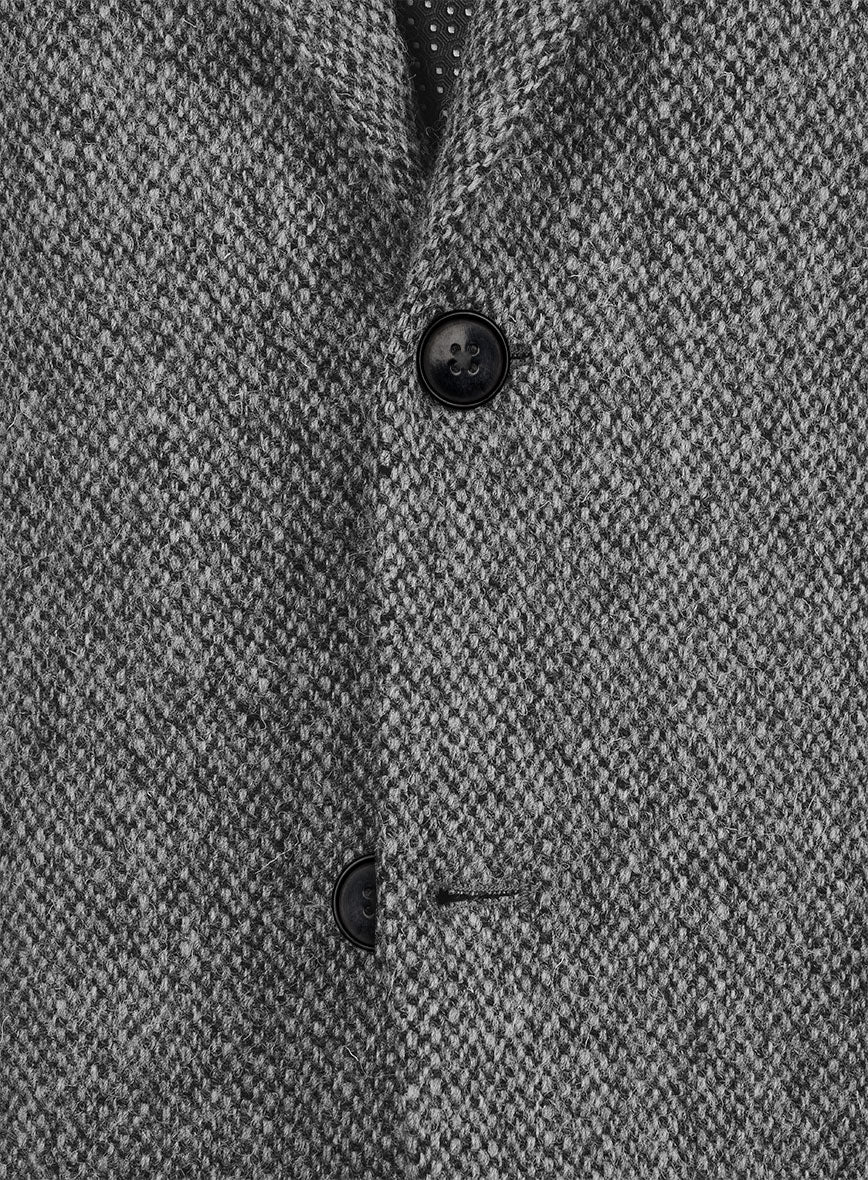 Harris Tweed Barley Gray Suit - StudioSuits