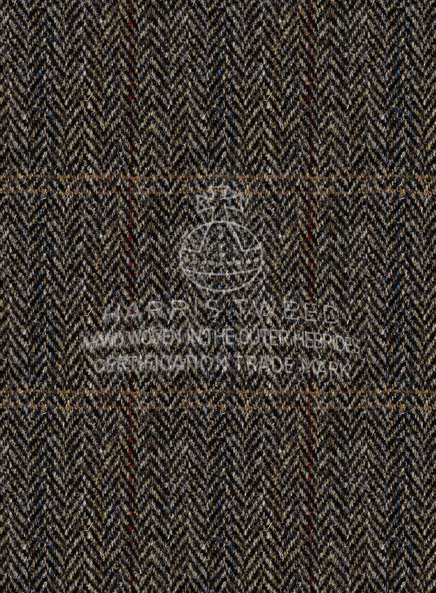 Harris Tweed Cairnrock Herringbone Pants - StudioSuits