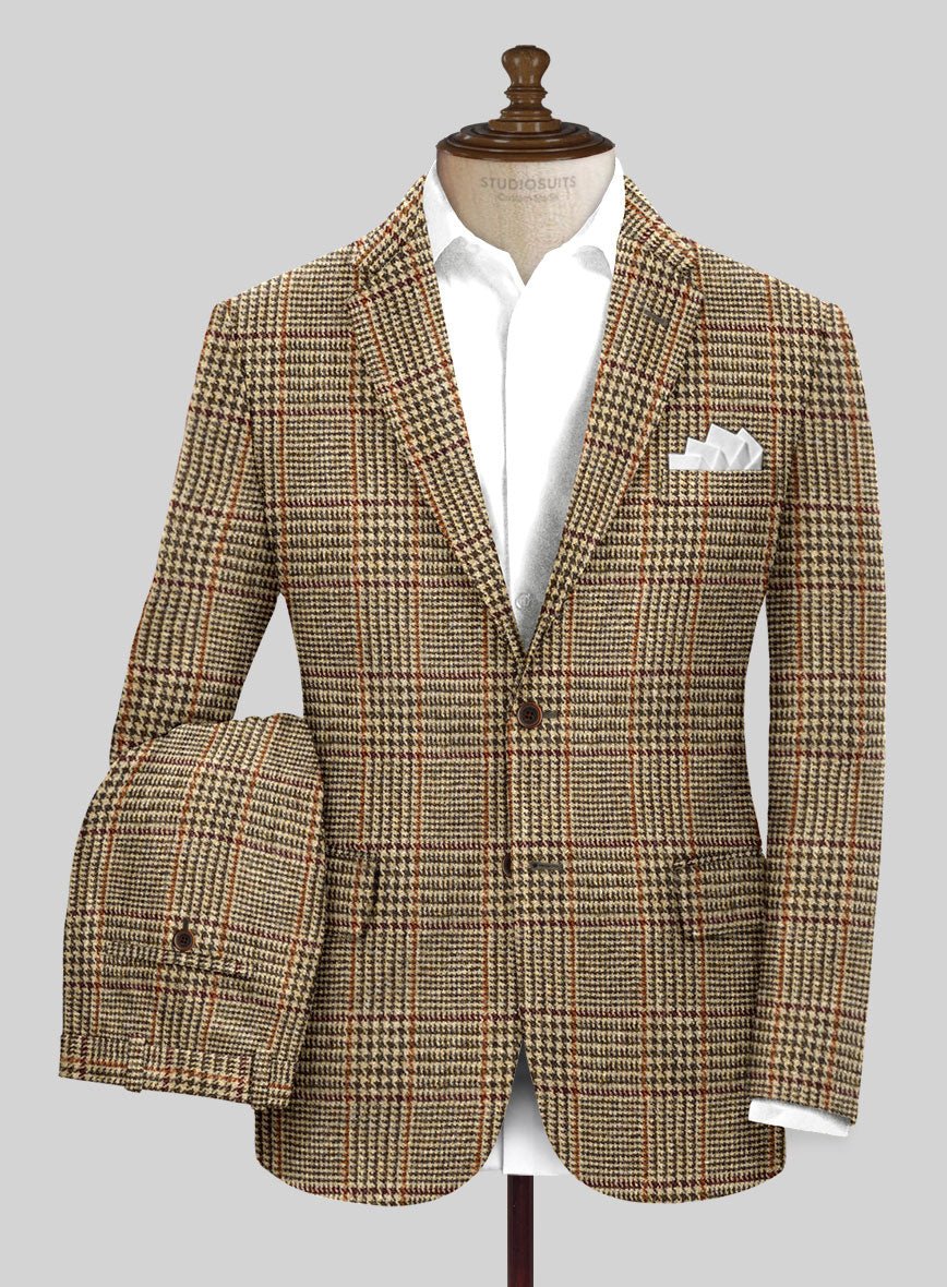 Harris Tweed Chestnut Glen Suit - StudioSuits