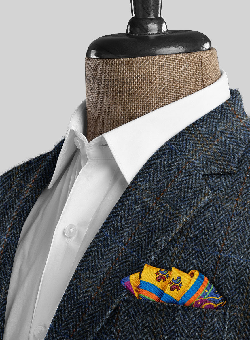 Harris Tweed Country Blue Suit - StudioSuits