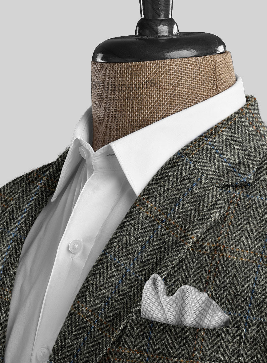 Harris Tweed Country Gray Jacket – StudioSuits