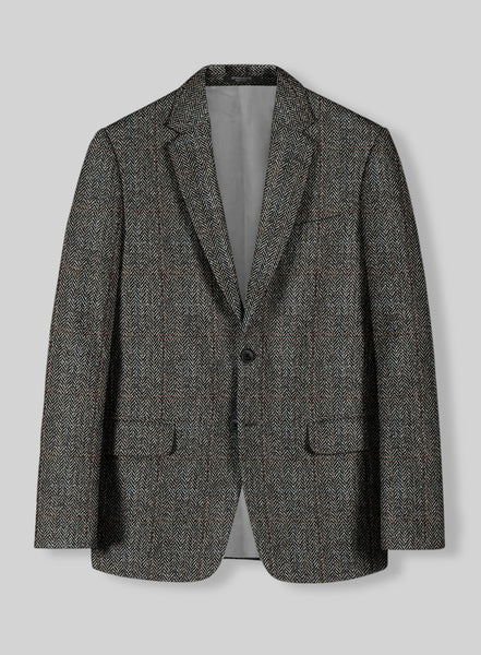 Harris Tweed Country Gray Jacket – StudioSuits