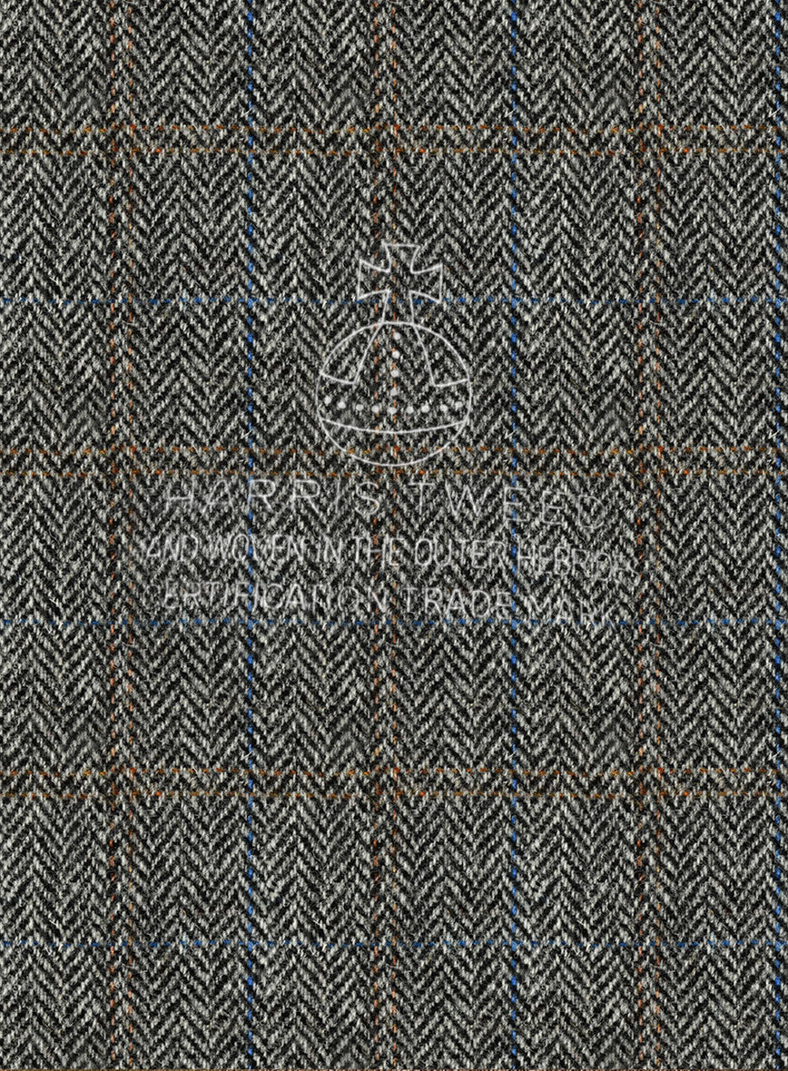 Harris Tweed Country Gray Suit - StudioSuits