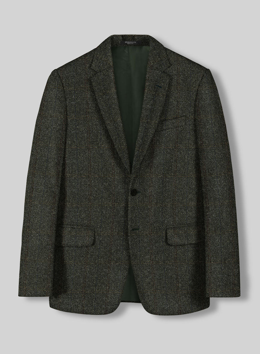 Harris Tweed Country Green Suit - StudioSuits