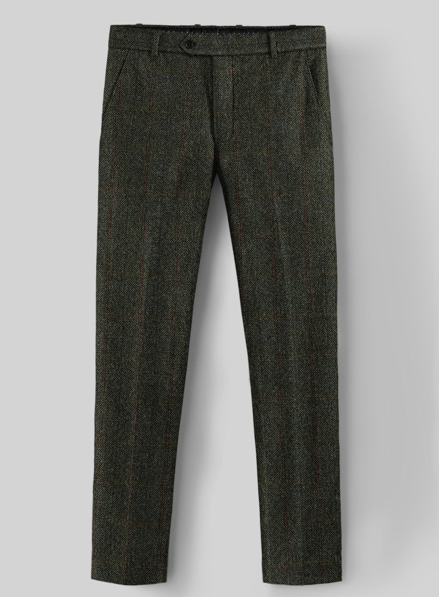 Harris Tweed Country Green Suit - StudioSuits