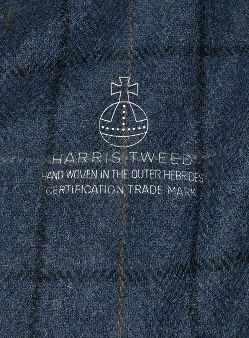 Harris Tweed Gordon Blue Jacket - StudioSuits