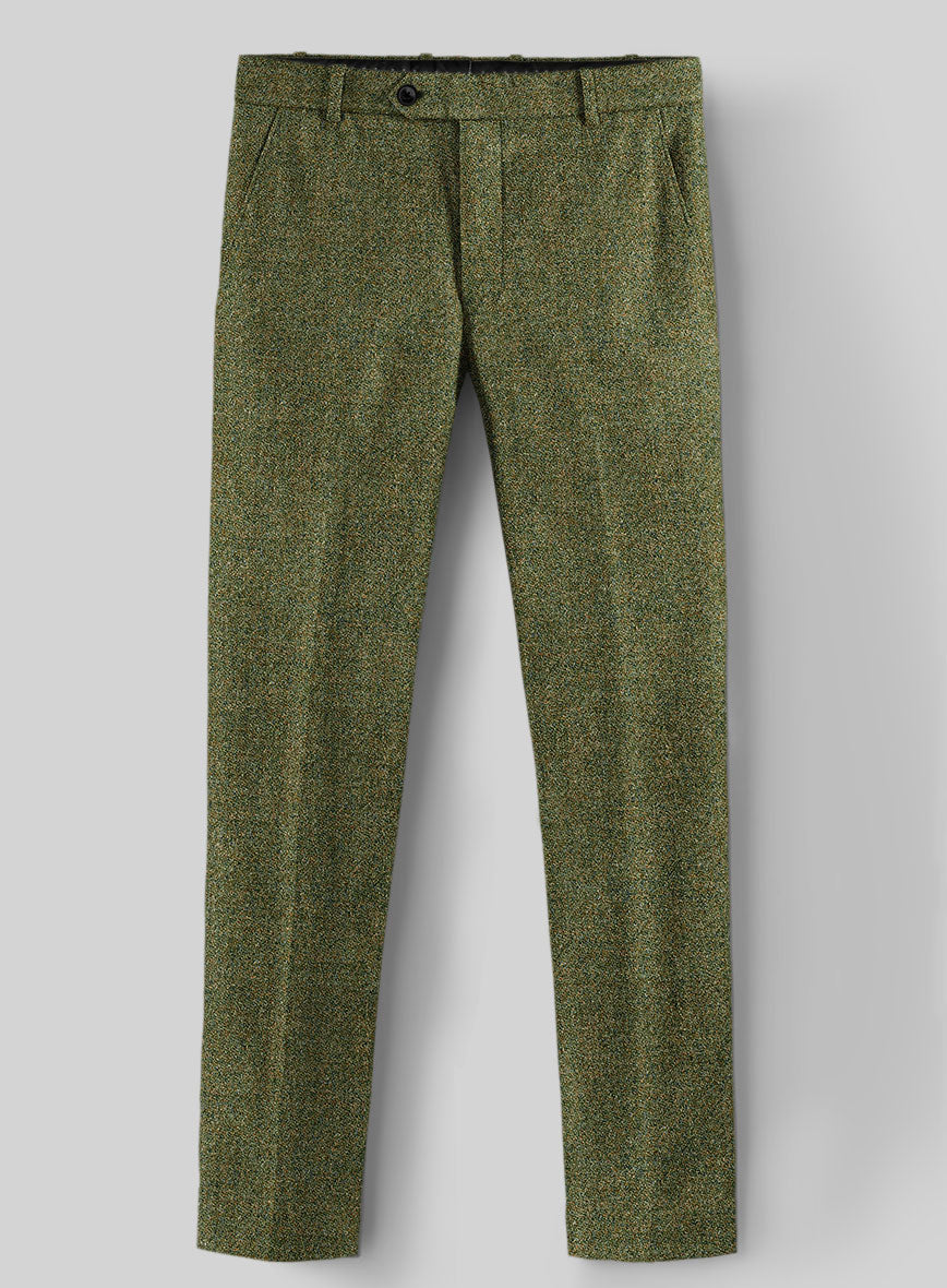 Harris Tweed Greenforge Hopsack Pants - StudioSuits