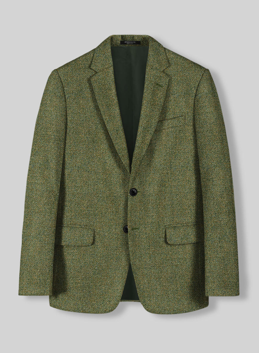 Harris Tweed Greenforge Hopsack Suit - StudioSuits