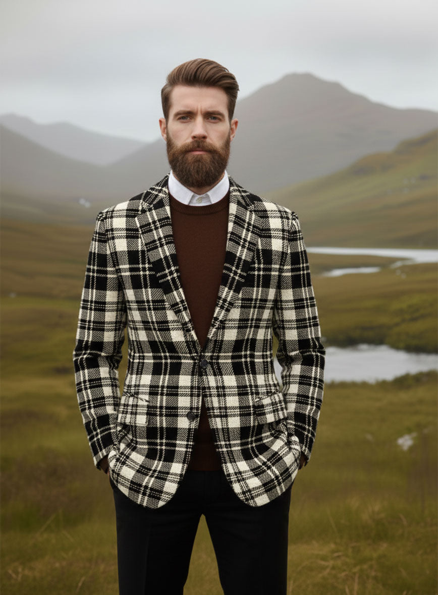 Harris Tweed Heatherrock Tartan Jacket - StudioSuits