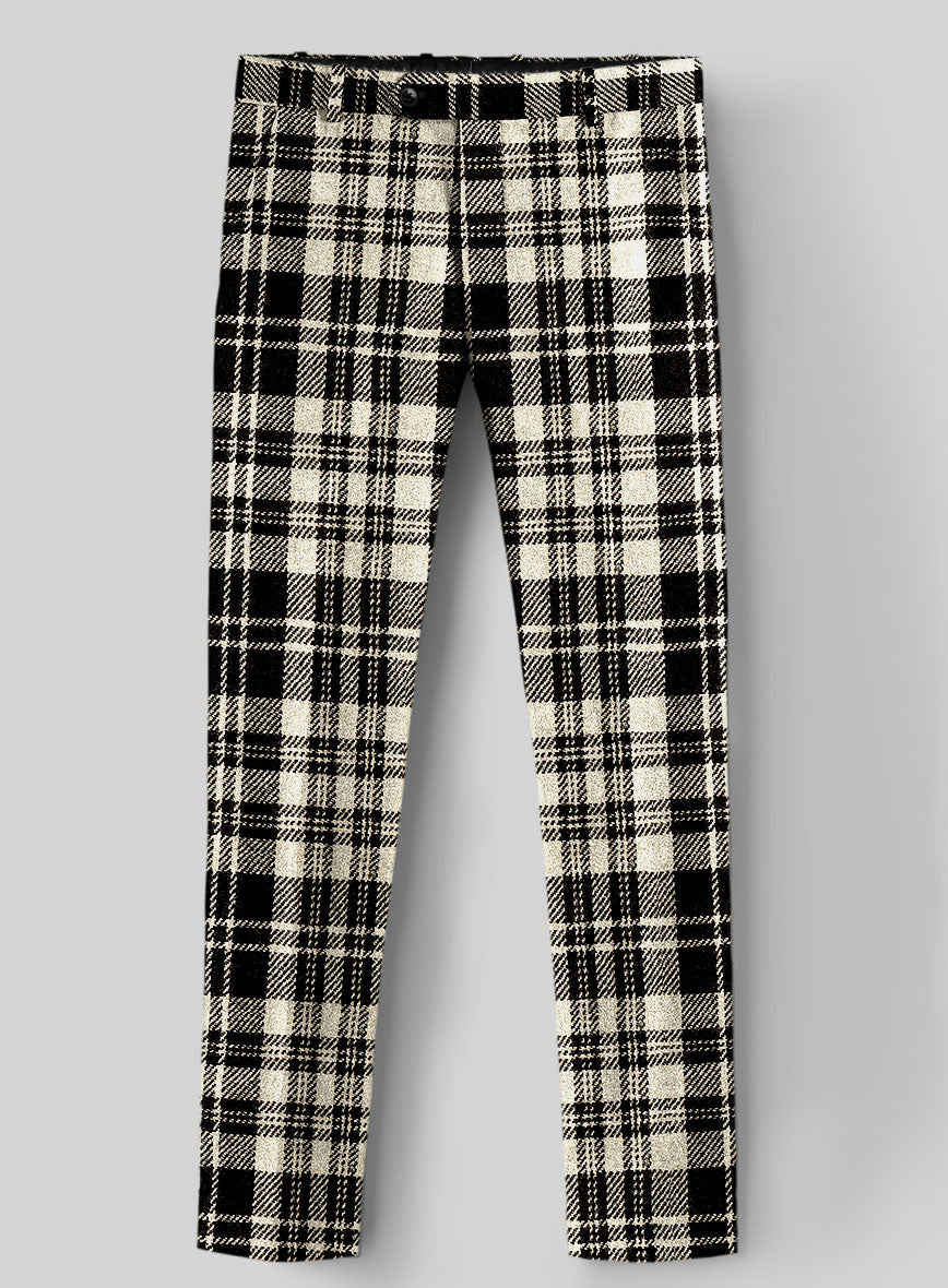 Harris Tweed Heatherrock Tartan Pants - StudioSuits