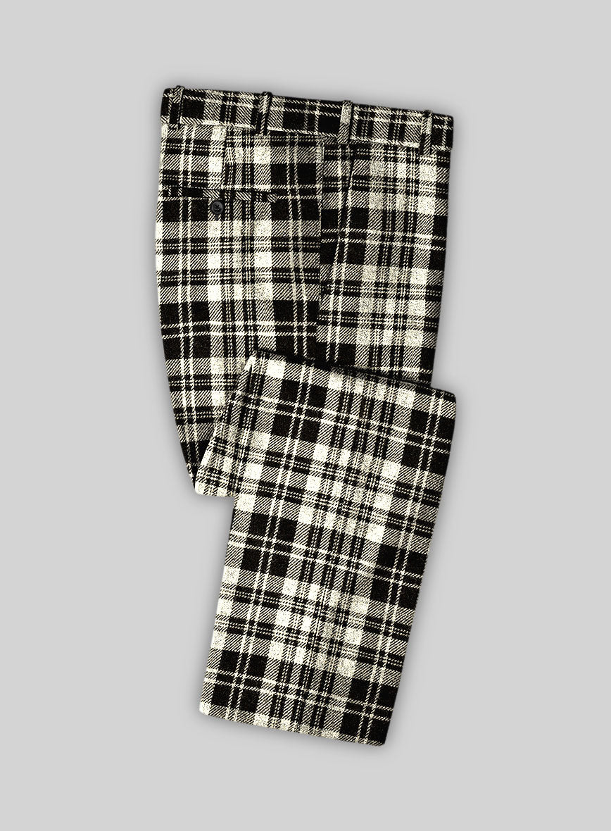 Harris Tweed Heatherrock Tartan Pants - StudioSuits