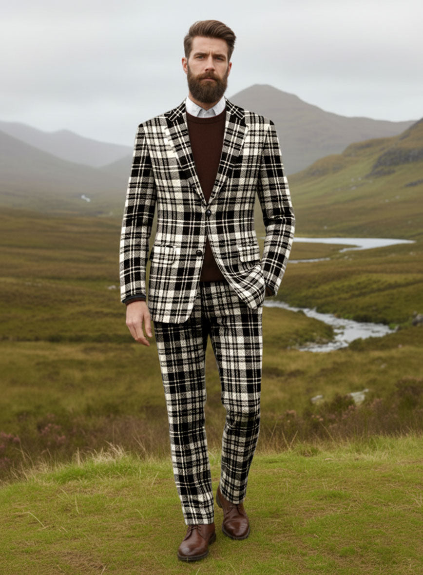 Harris Tweed Heatherrock Tartan Suit - StudioSuits