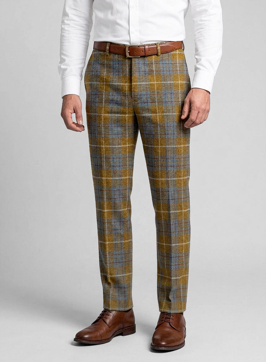 Harris Tweed Kingsmoor Tartan Pants - StudioSuits