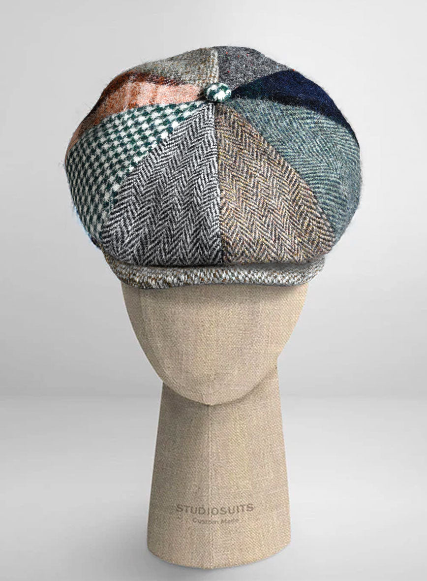 Harris Tweed Multi Cap - StudioSuits