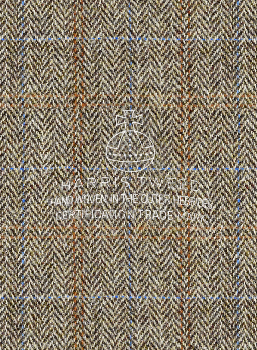 Harris Tweed Ranger Brown Jacket - StudioSuits