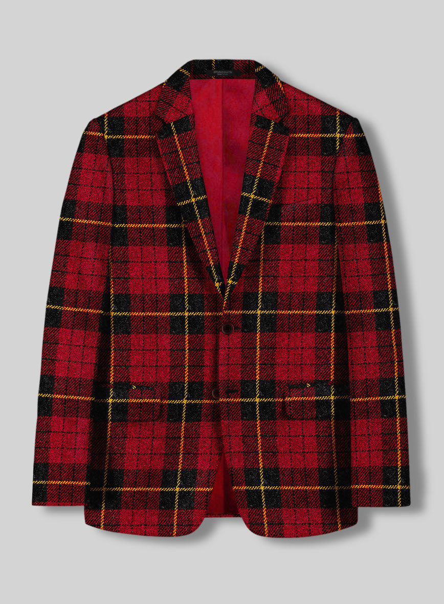 Harris Tweed Redcrest Tartan Jacket - StudioSuits