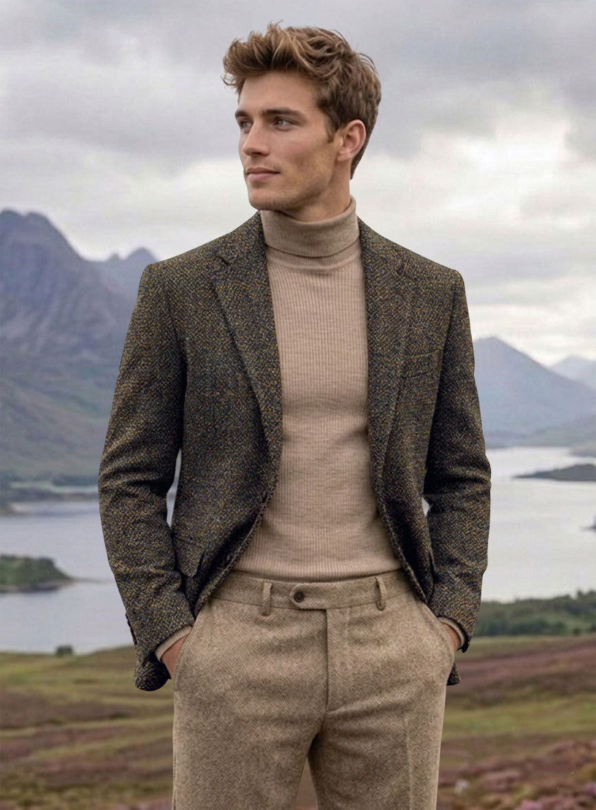 Harris Tweed Ridgevale Hopsack Jacket - StudioSuits