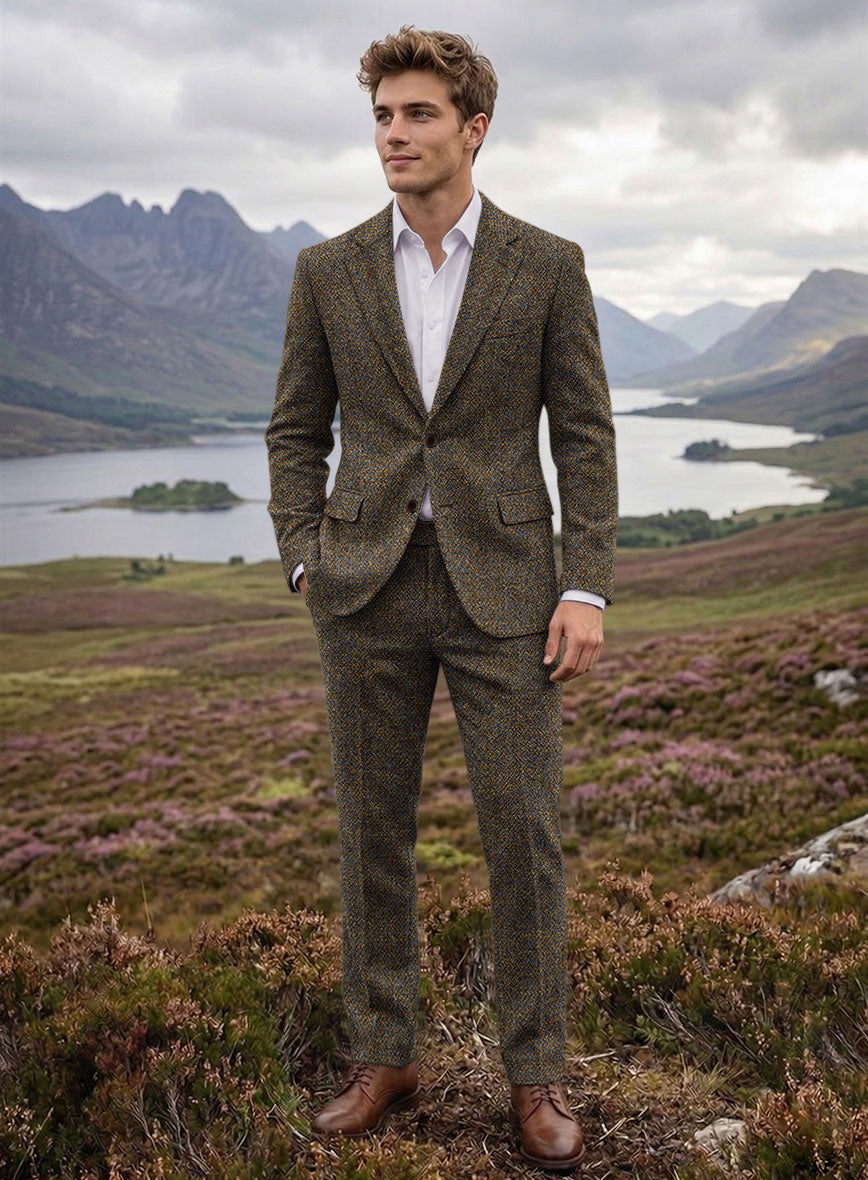 Harris Tweed Ridgevale Hopsack Suit - StudioSuits