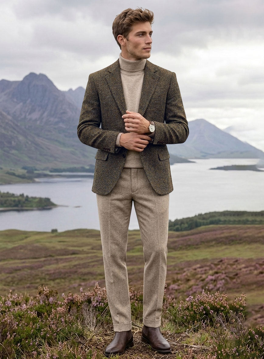 Harris Tweed Ridgevale Hopsack Suit - StudioSuits