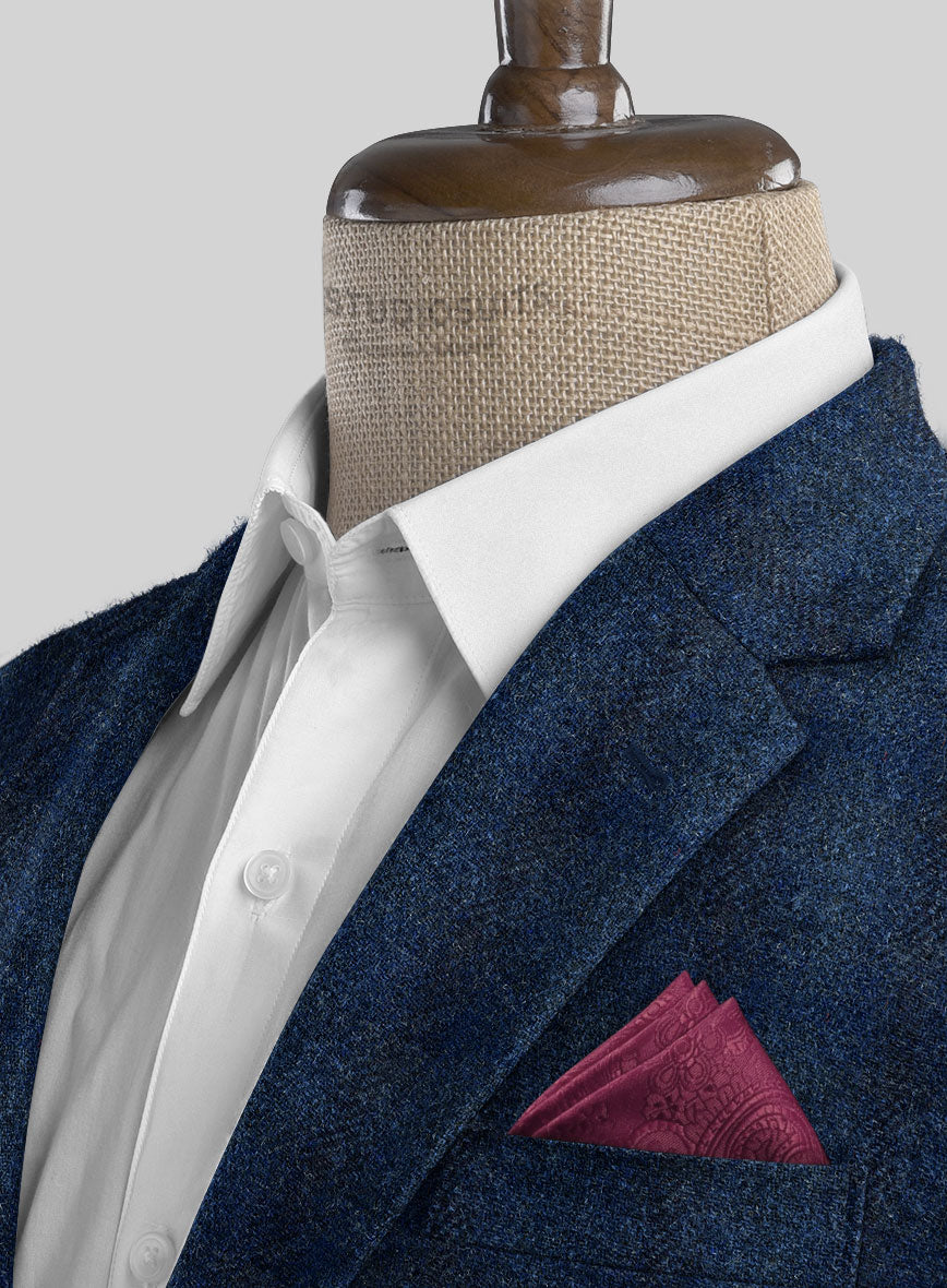 Harris Tweed Scot Blue Jacket - StudioSuits