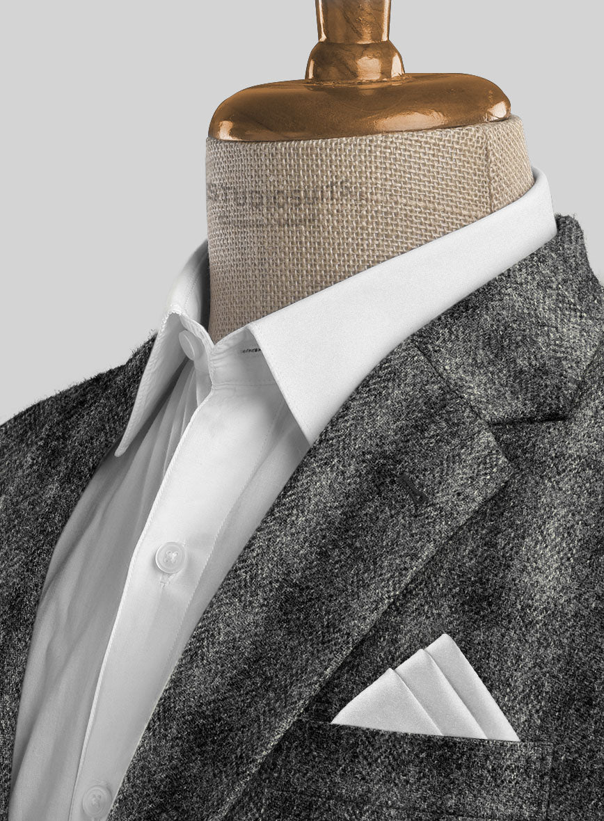 Harris Tweed Scot Gray Jacket - StudioSuits