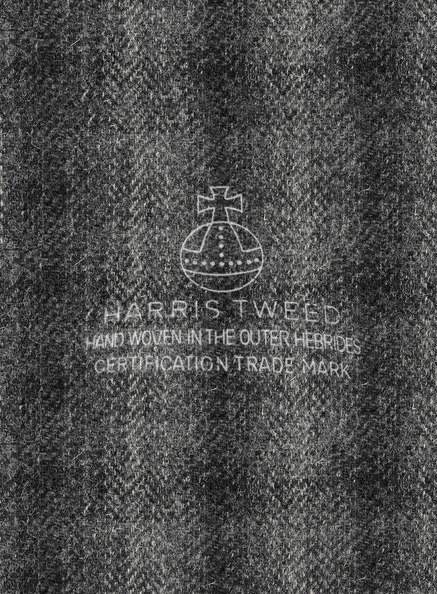 Harris Tweed Scot Gray Jacket - StudioSuits