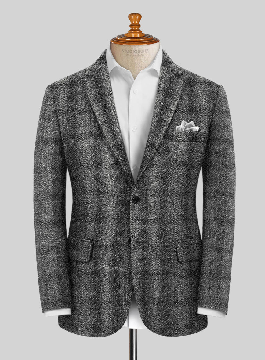 Harris Tweed Scot Gray Suit - StudioSuits
