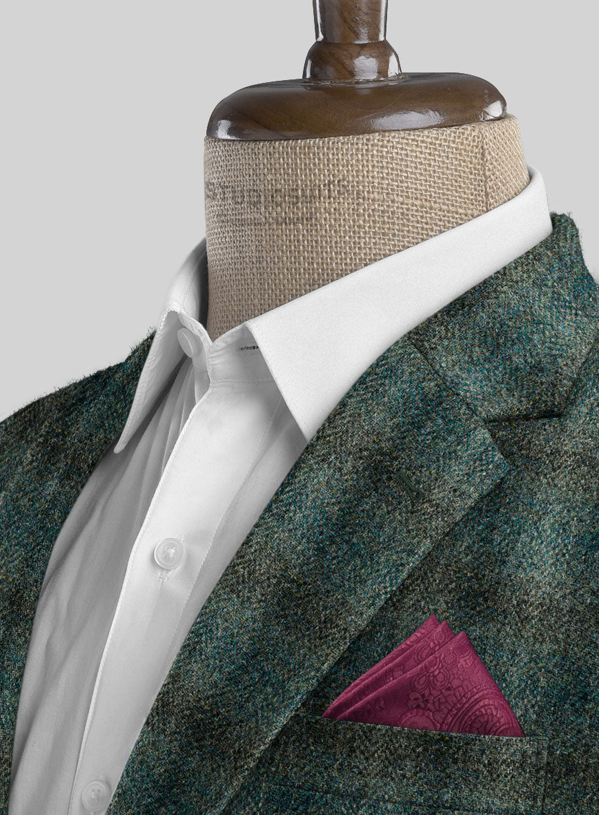 Harris Tweed Scot Green Jacket - StudioSuits