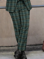 Harris Tweed Scot Green Pants - StudioSuits