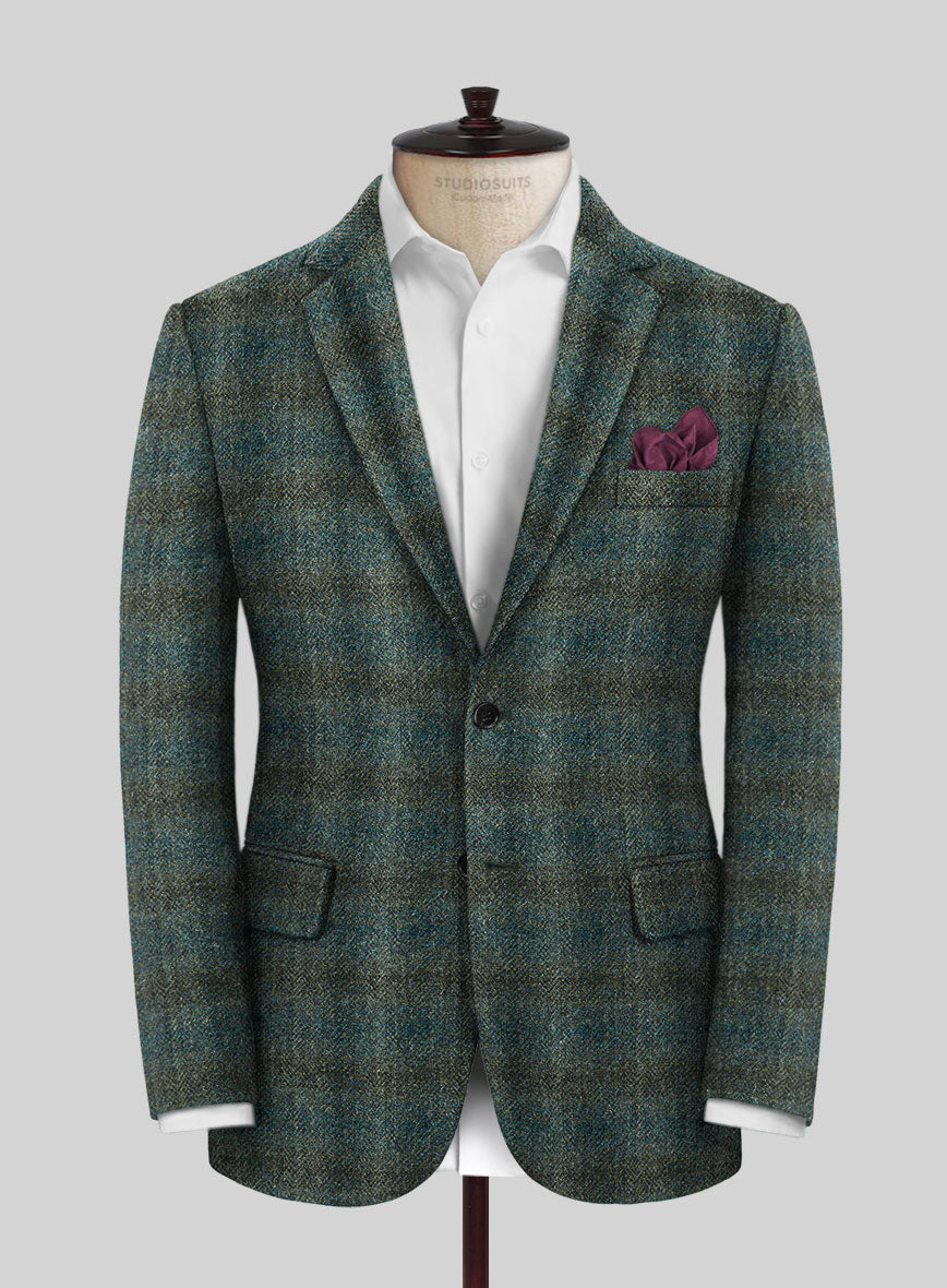 Harris Tweed Scot Green Suit - StudioSuits