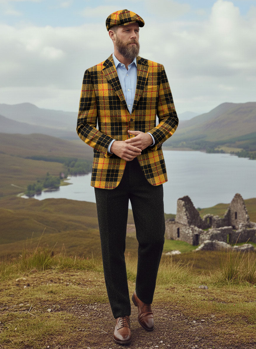 Harris Tweed Sunorchid Tartan Jacket - StudioSuits