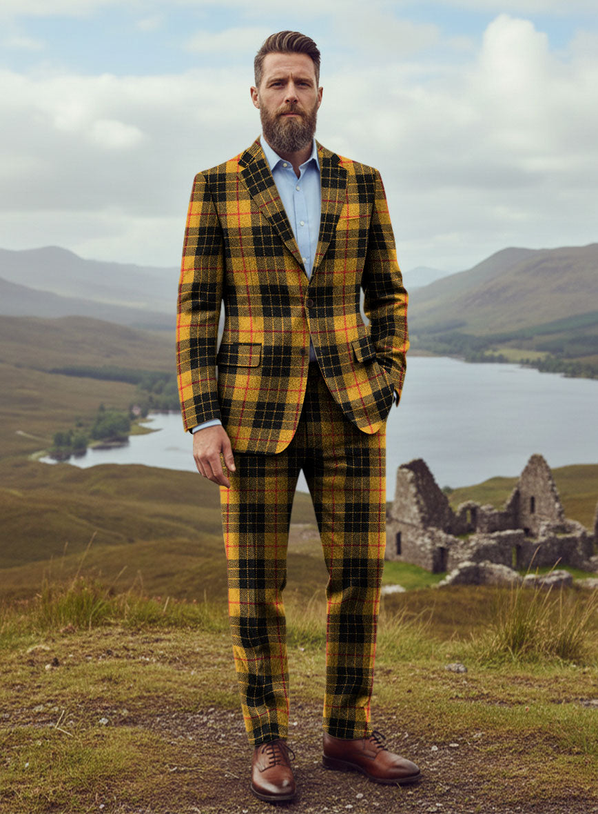 Harris Tweed Sunorchid Tartan Suit - StudioSuits