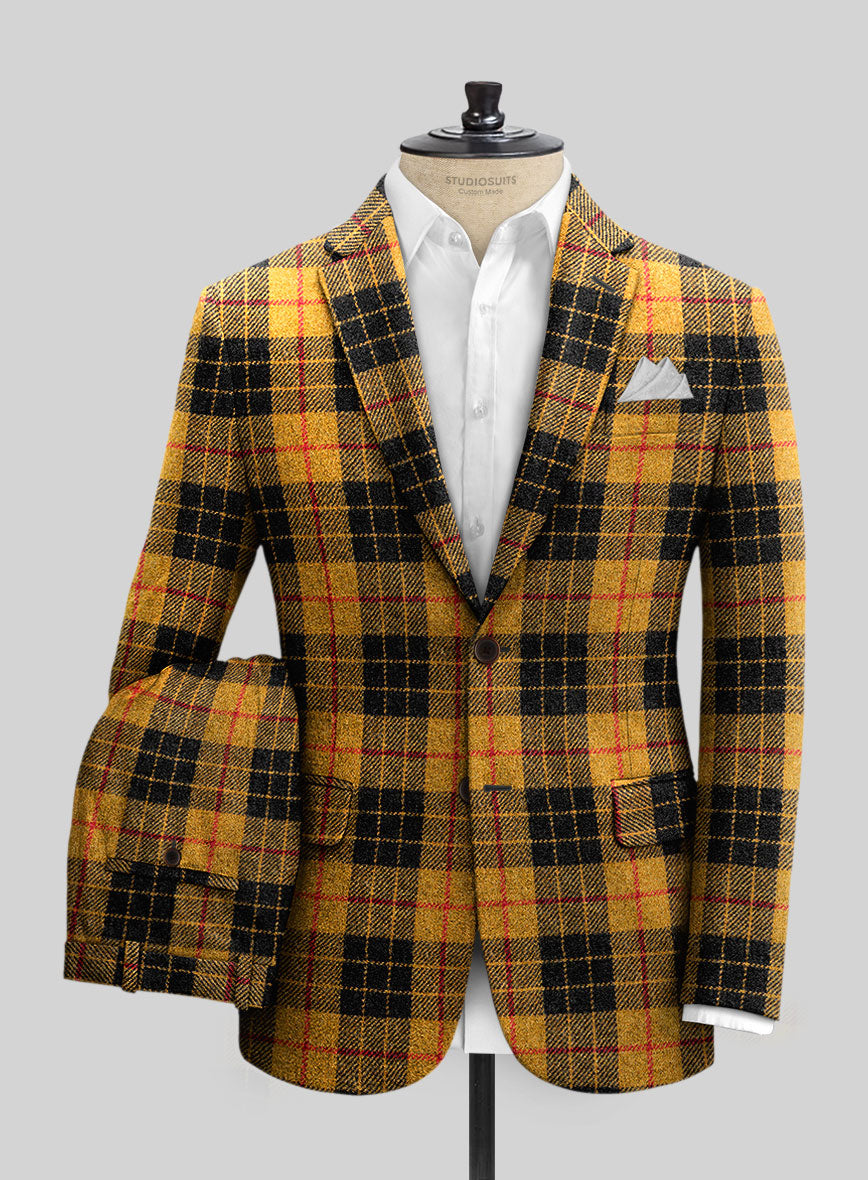 Harris Tweed Sunorchid Tartan Suit - StudioSuits