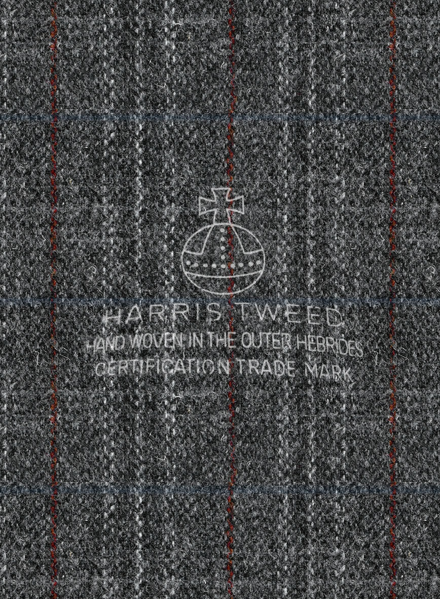 Harris Tweed Welsh Gray Jacket - StudioSuits