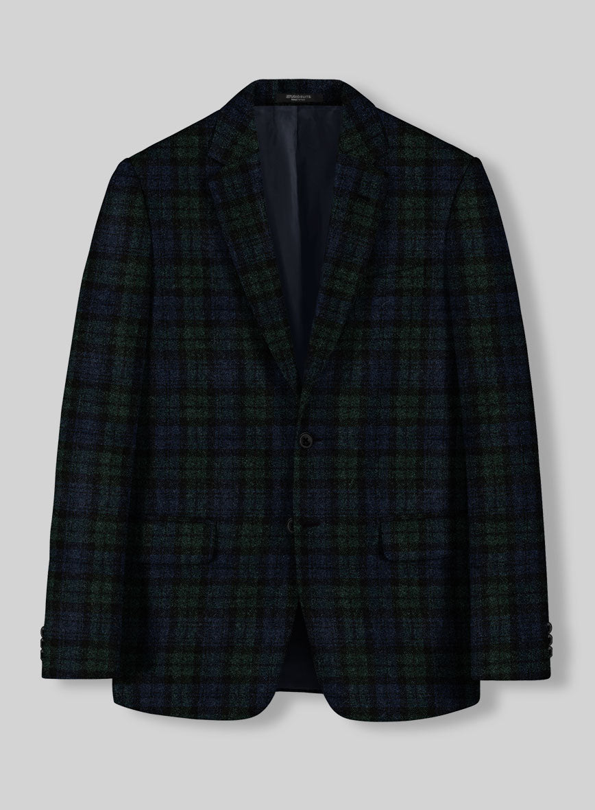 Harris Tweed Yale Tartan Jacket - StudioSuits