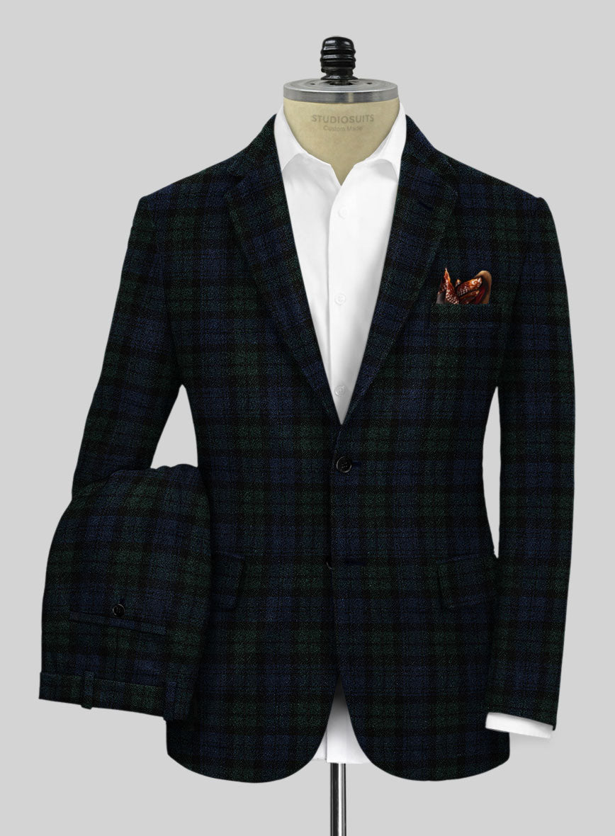 Harris Tweed Yale Tartan Suit - StudioSuits