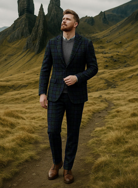 Harris Tweed Yale Tartan Suit – StudioSuits