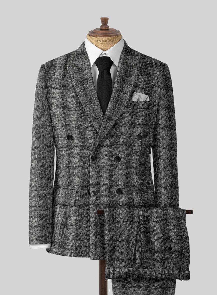 Harris Tweed Scot Gray Suit - StudioSuits