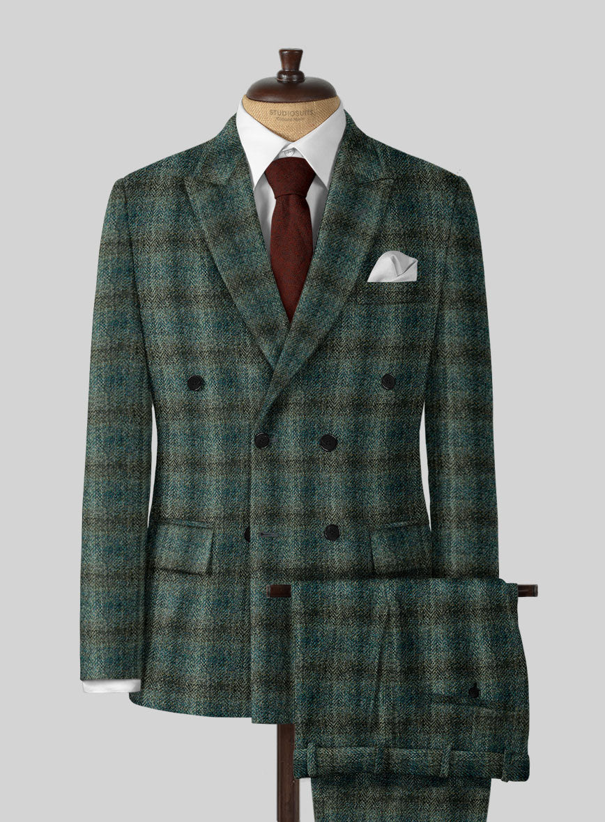 Harris Tweed Scot Green Suit - StudioSuits