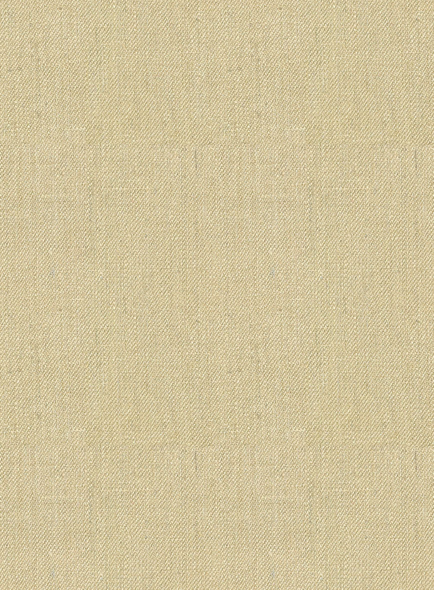 Heavy Linen Khaki Highland Trousers - StudioSuits