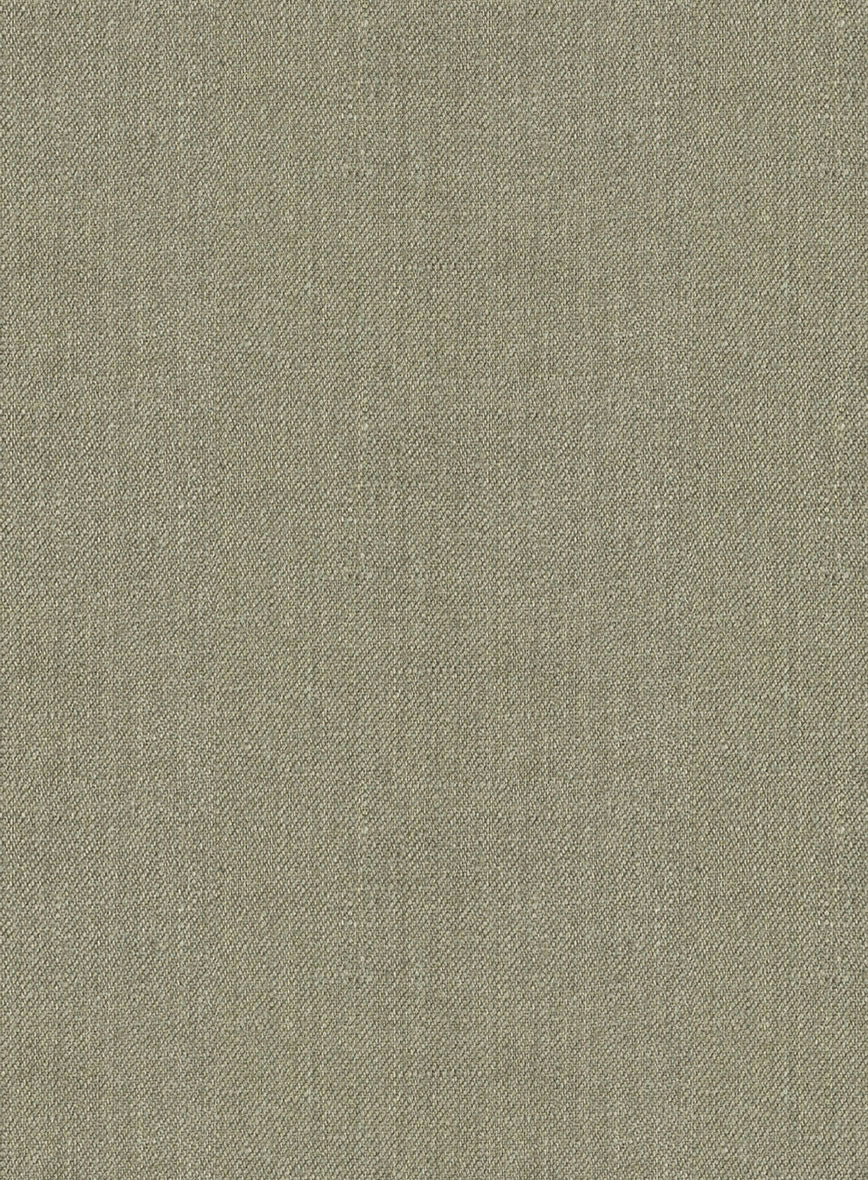 Heavy Linen Sage Green Suit - StudioSuits