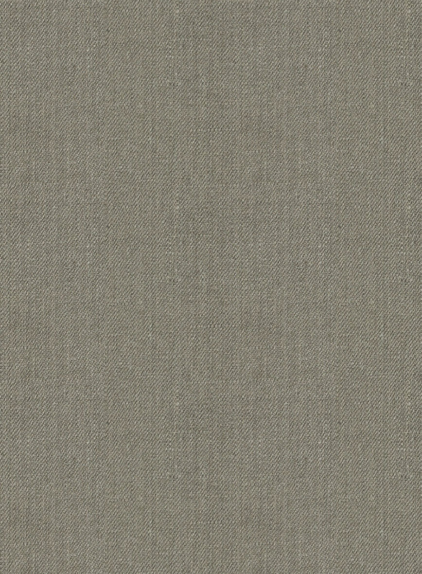 Heavy Linen Sage Green Suit - StudioSuits