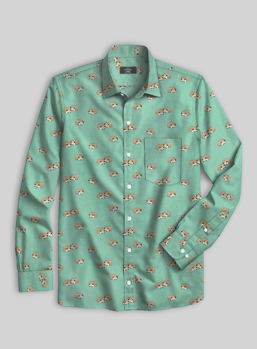 Hedgehog Cotton Shirt - StudioSuits