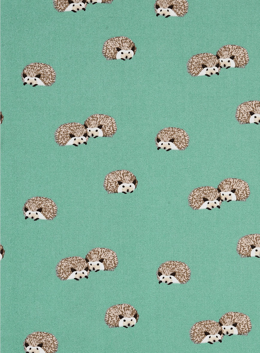 Hedgehog Cotton Shirt - StudioSuits