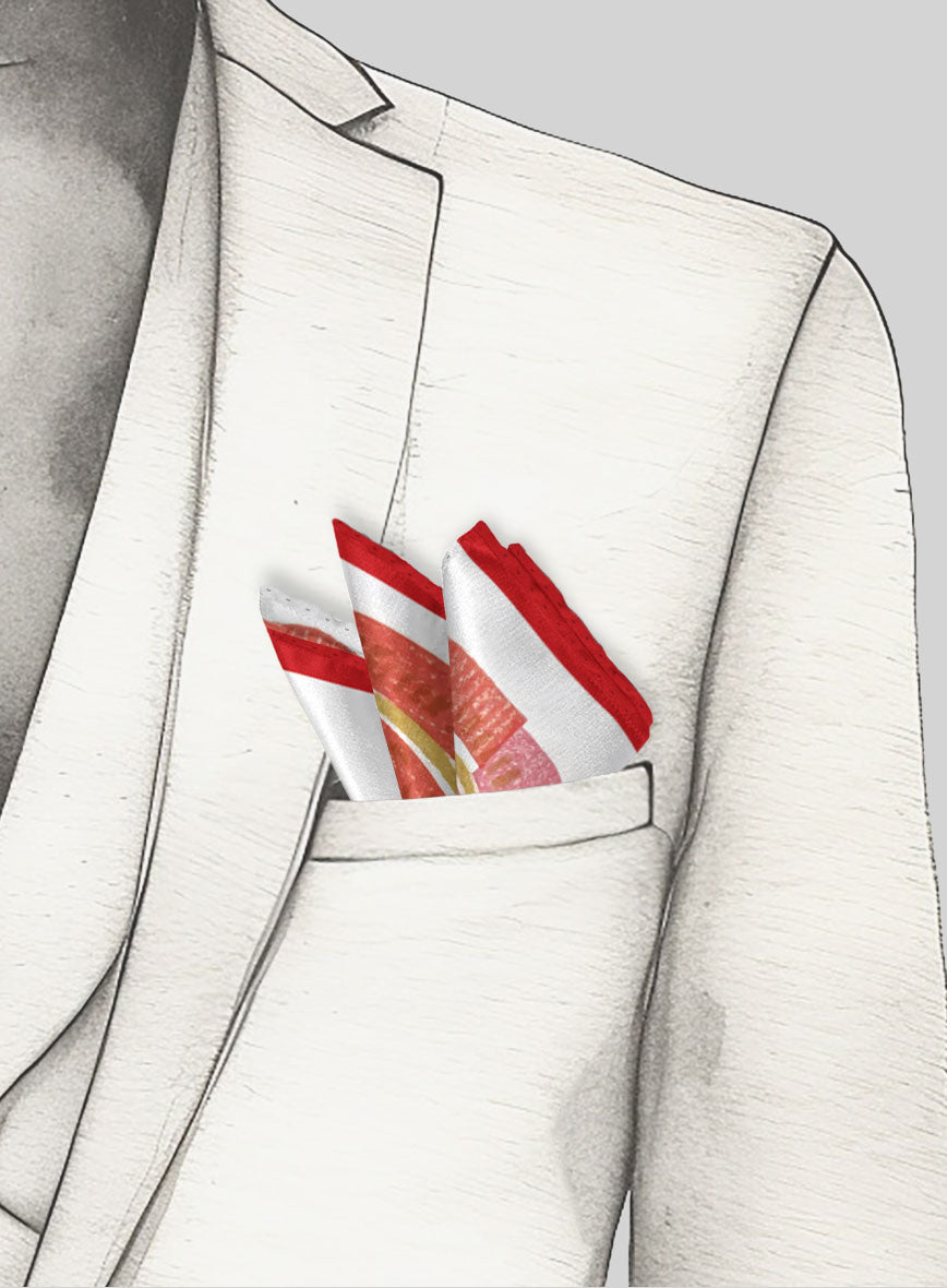 Helm of Valor Silk Pocket Square - StudioSuits