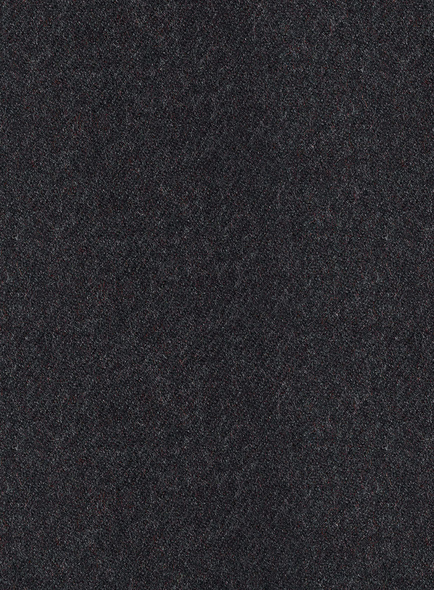 Highlander Charcoal Tweed GQ Overcoat - StudioSuits
