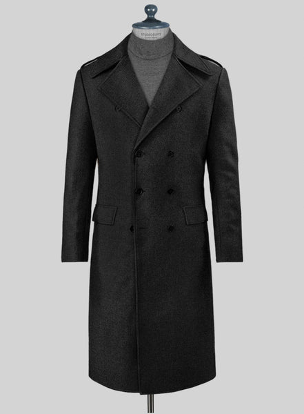 パンツ OVERCOAT Wool Gabardine 5tuck Trouser M1 highlanderblacktweedgqovercoat