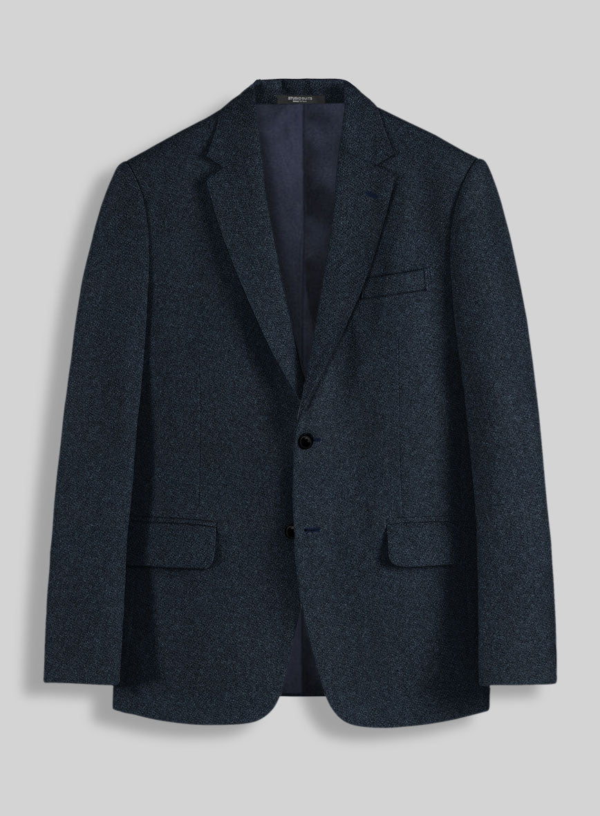 Highlander Blue Tweed Jacket - StudioSuits