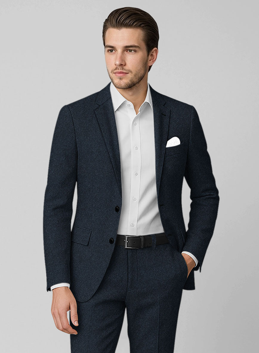 Highlander Blue Tweed Jacket - StudioSuits